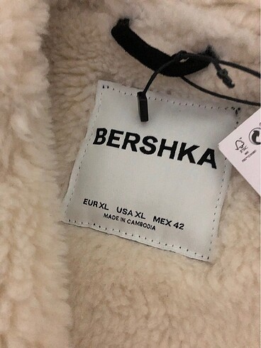 xl Beden siyah Renk Bershka biker ceket