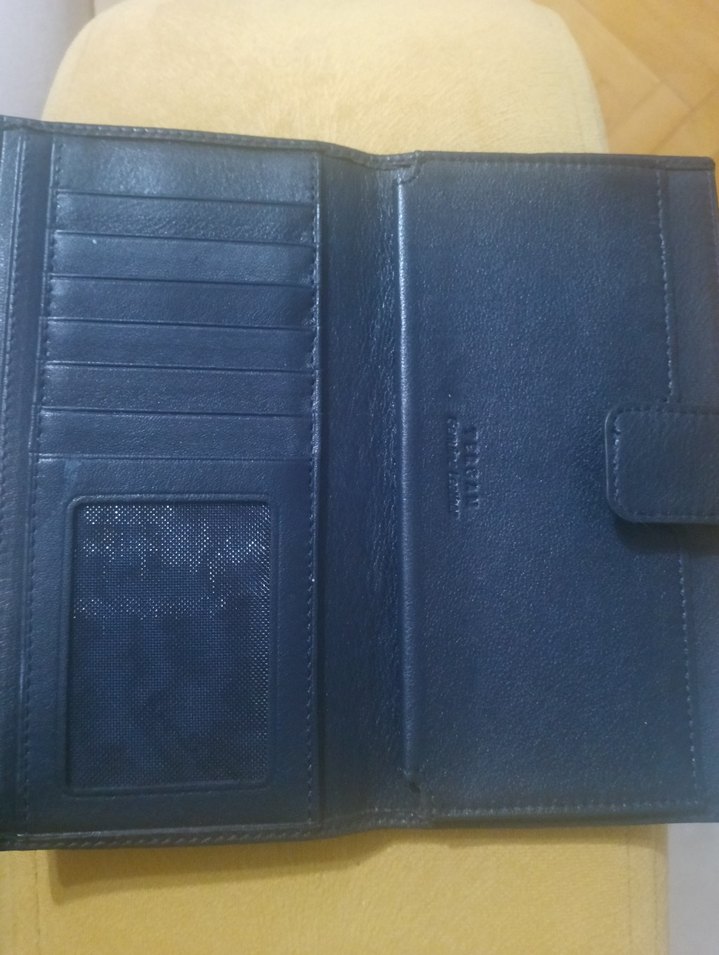 DERİ CÜZDAN - Tergan - Lacivert - Görsel 2