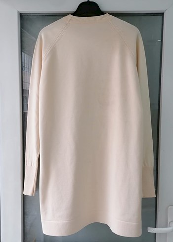 Kadın Beyaz Triko Uzun Kollu Kazak - Görsel 4