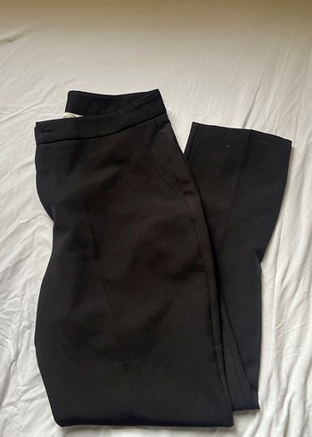 Diğer Siyah Duz Kesim Pantolon