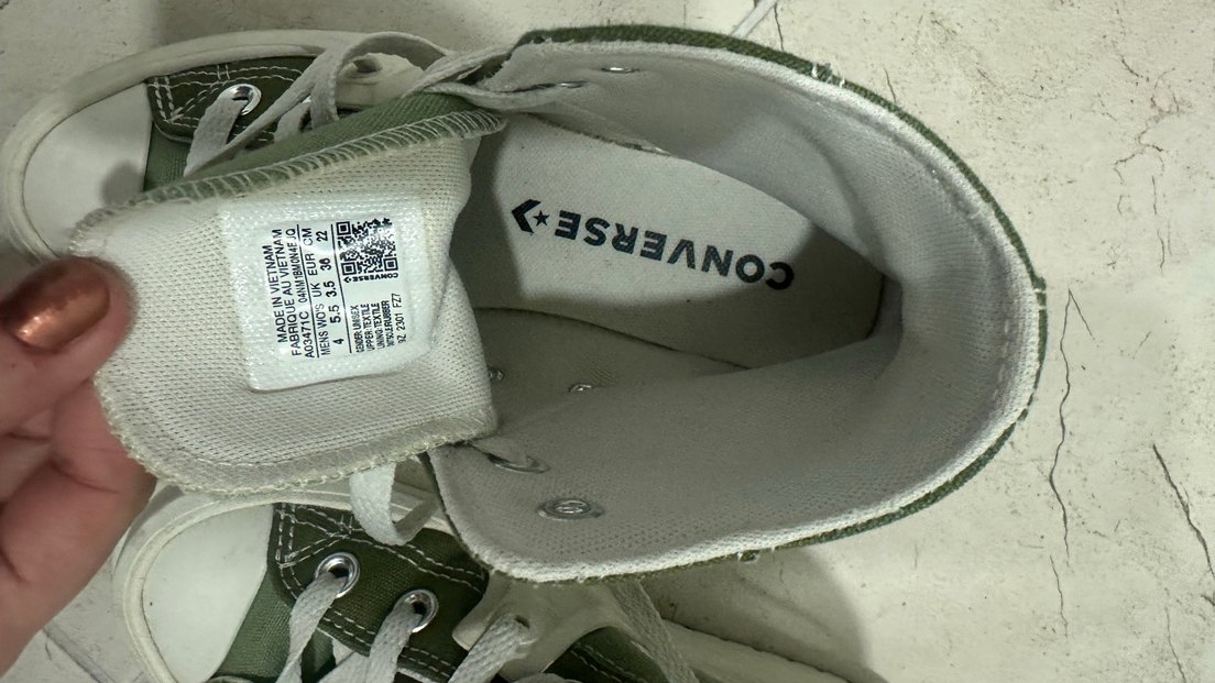 Converse chuck taylor construct yesil - Görsel 4