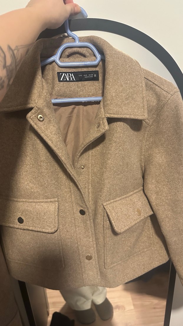 Taba Kahverengi Kadın Kaban - Görsel 2