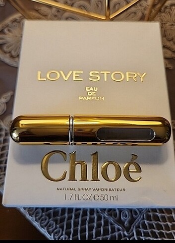  Beden Chloe Love Story Eau de Parfum 5ml Dekant