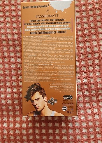 Passionate Saç Şekillendirici Pudra - Görsel 2