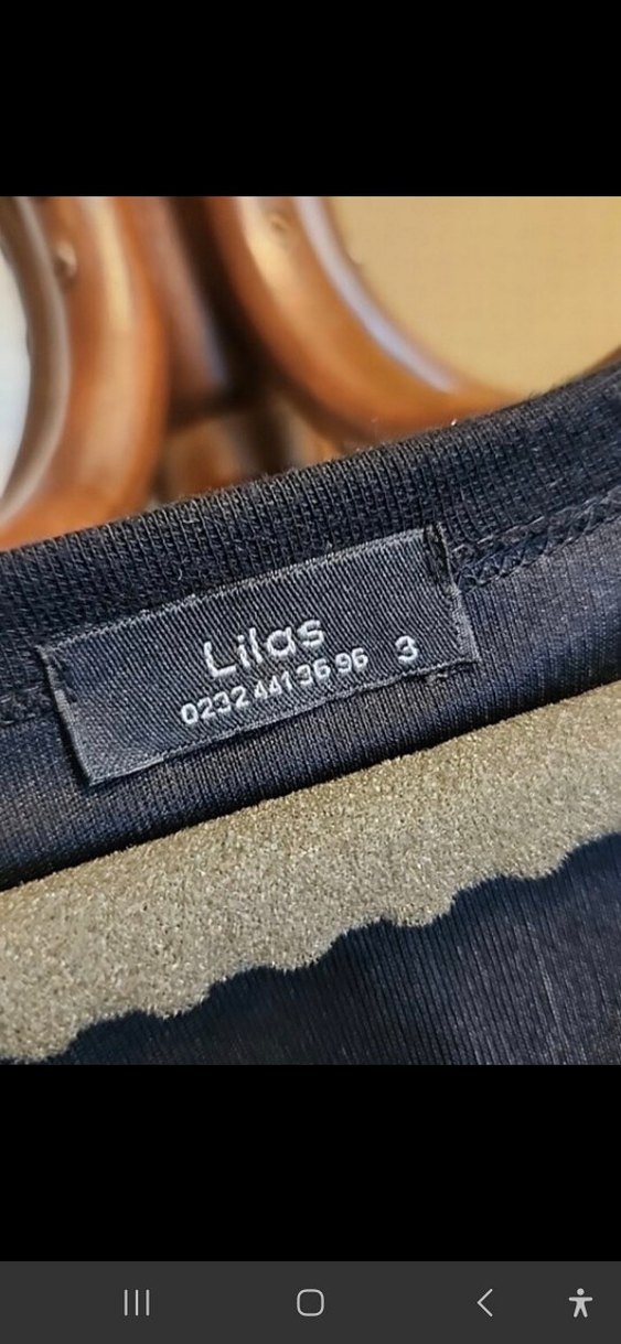 Uzun Siyah Kadın Ofis Elbisesi Yaka Detaylı 40/42/44 Uyumlu - Görsel 4