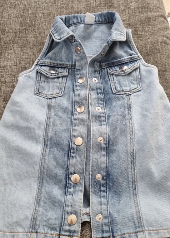 Jean elbise - Görsel 2