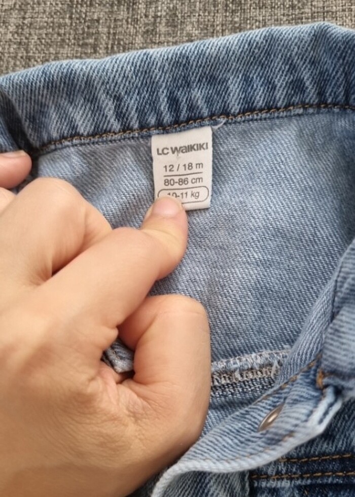 Jean elbise - Görsel 3