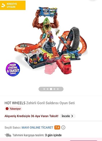 Goril oyuncak hot weels - Görsel 3