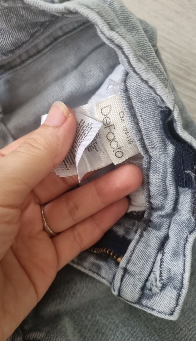 Gri Erkek Çocuk Denim Pantolon - Görsel 3