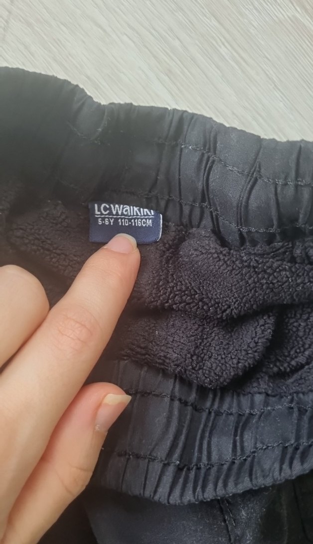 Erkek Çocuk Siyah Bol Kesim Keten Pantolon - Görsel 4