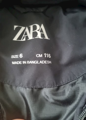 siyah Fermuarlı erkek cocuk mont - Görsel 2