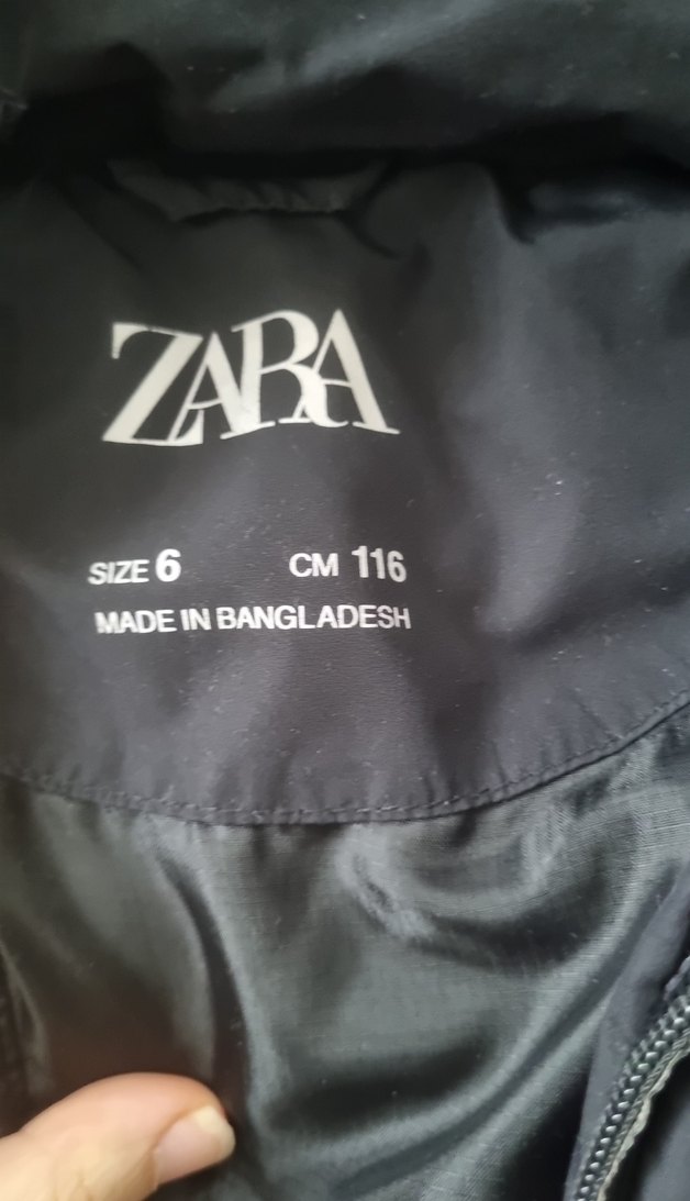 siyah Fermuarlı erkek cocuk mont - Görsel 2