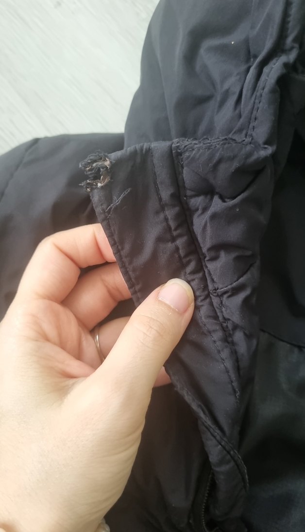 siyah Fermuarlı erkek cocuk mont - Görsel 3