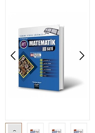 çap ayt matematik seti