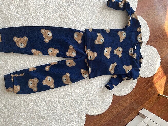 9 10 yaş polarlı pijama takımı