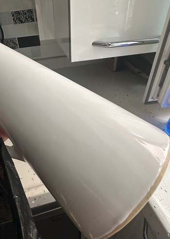 Diğer Beyaz Seramik Yağdanlık bambu Kapaklı