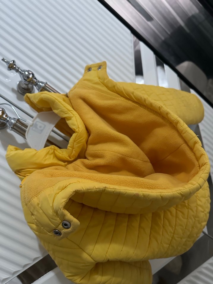 Sarı Erkek Çocuk Fermuarlı Mont 4 yaş - Görsel 2