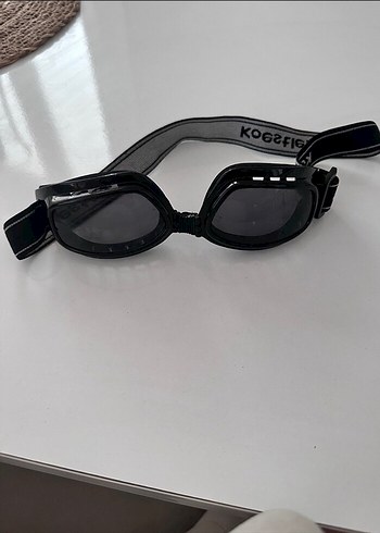 Erkek Vintage Siyah Biker Kayak Gözlüğü - Görsel 5