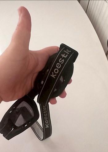 Erkek Vintage Siyah Biker Kayak Gözlüğü - Görsel 3