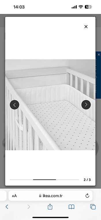 Ikea İkea beşik tekstil , başucu koruyucu