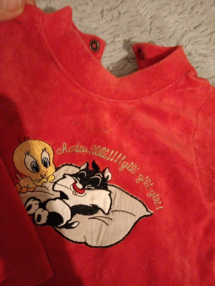 Kız Bebek Kırmızı Tulum - Görsel 4