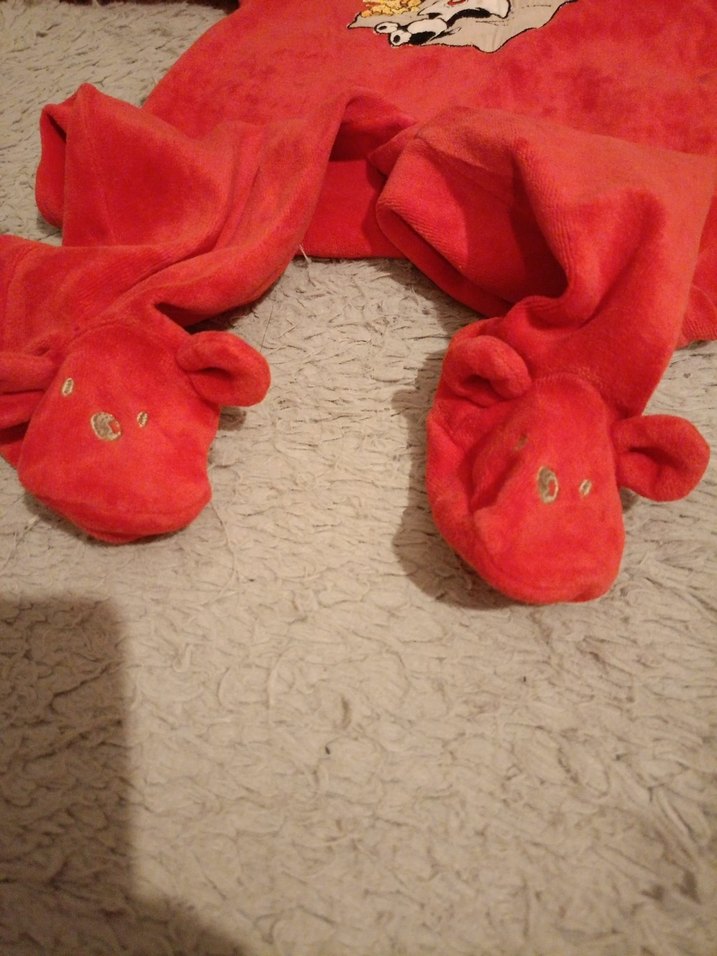 Kız Bebek Kırmızı Tulum - Görsel 2