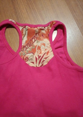 Fit Pembe Üst ve Lacivert yazlık kumaş pantolon - Görsel 6