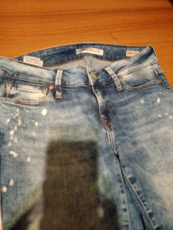 Mavi orjinal  Denim Pantolon - Görsel 3