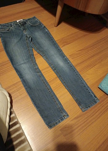 Kadın Midi Denim Kot Pantolon - Görsel 2