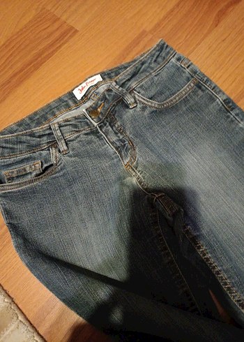 Kadın Midi Denim Kot Pantolon - Görsel 4