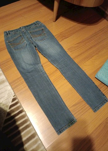 Kadın Midi Denim Kot Pantolon - Görsel 5