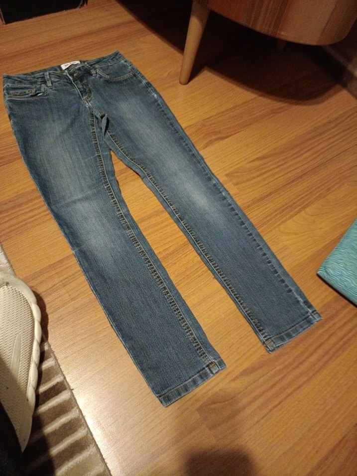 Kadın Midi Denim Kot Pantolon - Görsel 2