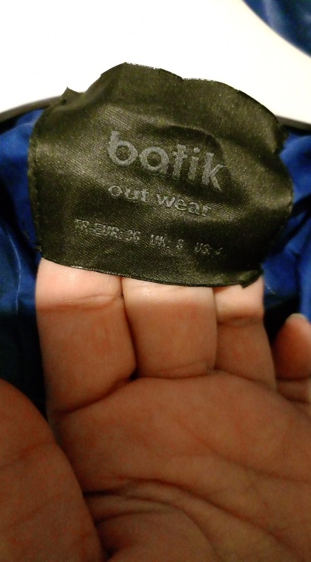 Batik Ebruli Renk Geçişli Harika Kapüşonlu Şişme Mont — görsel 8/12