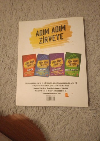 Beden Adım Adım Zirveye Fen Bilimleri Kitabı