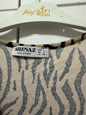 l Beden Zebra desen elbise