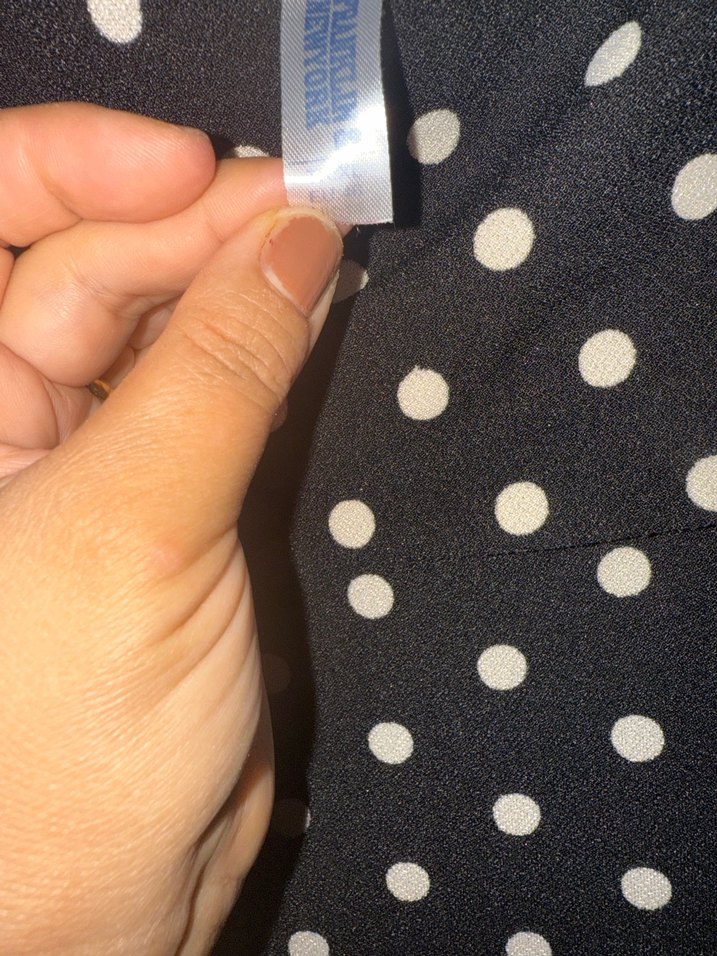 Puantiye Desenli diz altından az daha uzun maxi boy .xl beden - Görsel 2