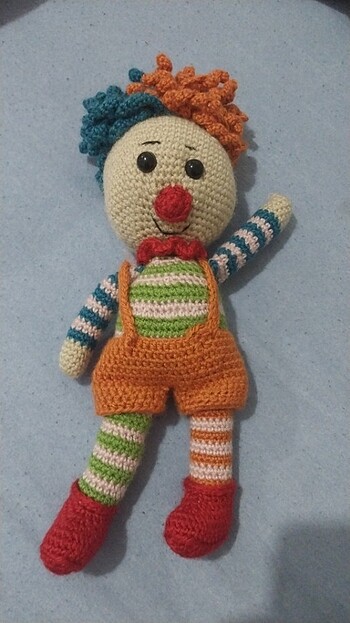 Amigurumi oyuncak paylaço