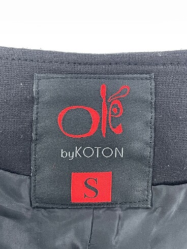 s Beden siyah Renk Koton Blazer %70 İndirimli.