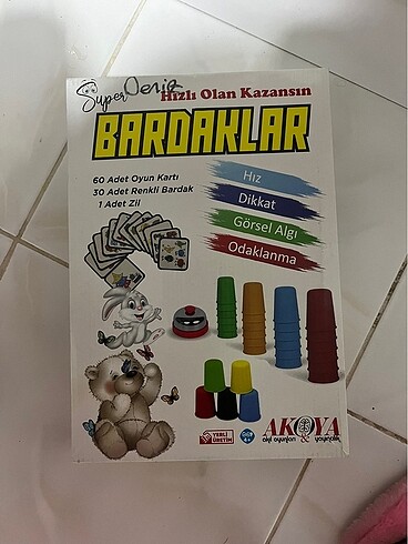 Bardaklar kutu oyunu