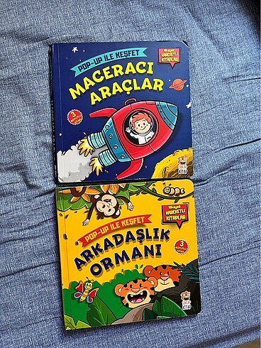 Kitap 2 adet pop up