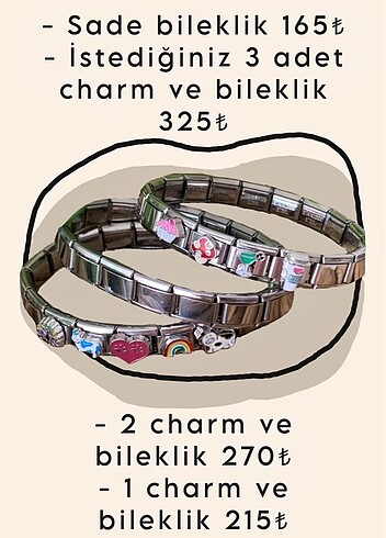 İtalyan Charm Bilekliği