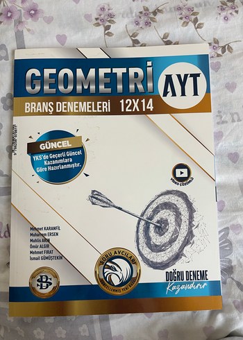 TYT AYT Geometri Branş Denemeleri 14x10 Soru Kitabı