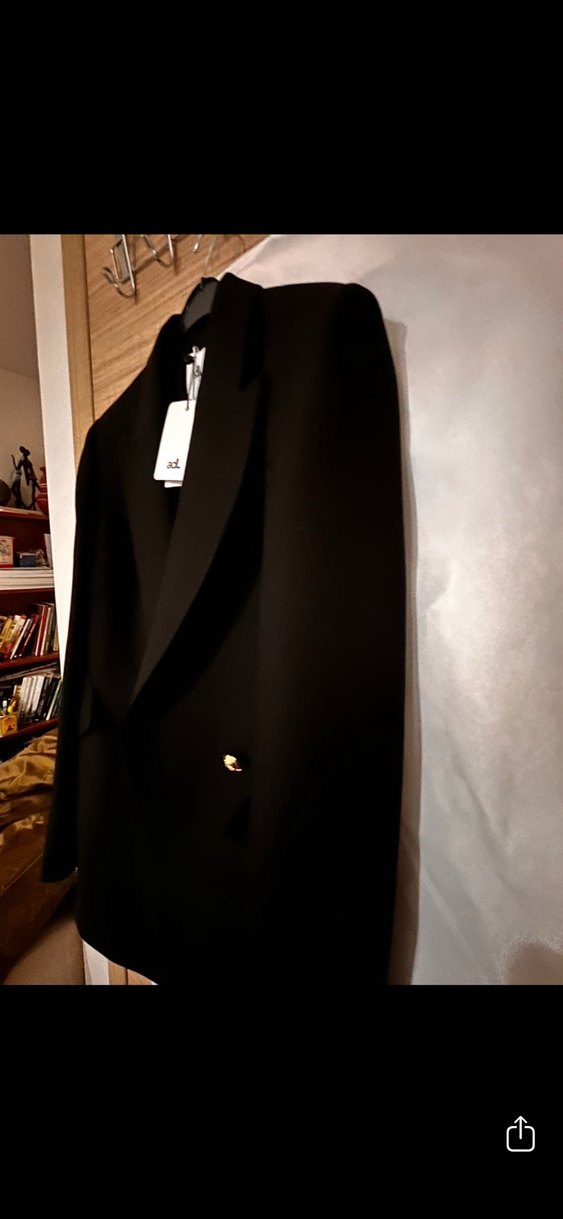 Adil IşıkKadın Siyah Düğmeli Ofis Blazeri - Görsel 3