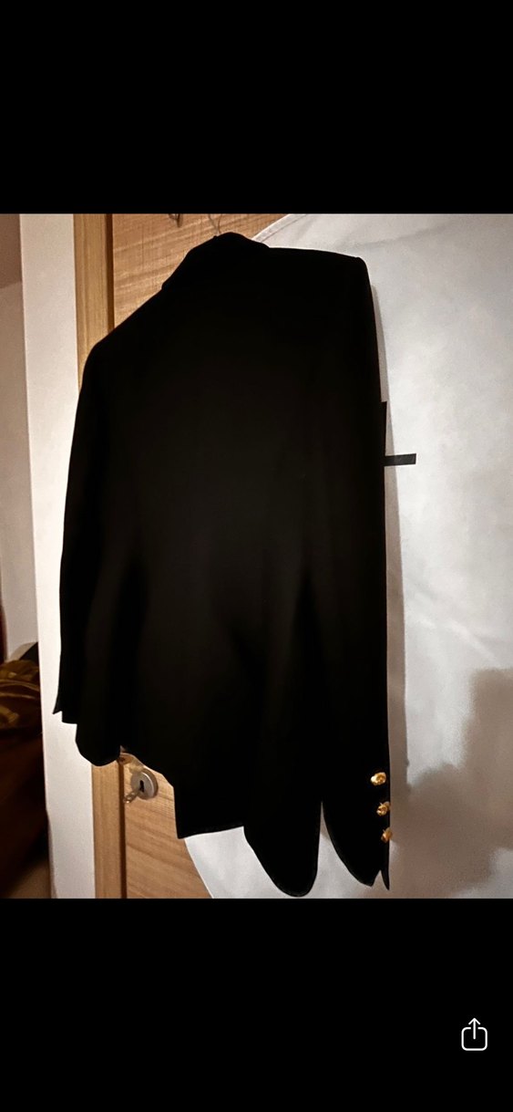 Adil IşıkKadın Siyah Düğmeli Ofis Blazeri - Görsel 2