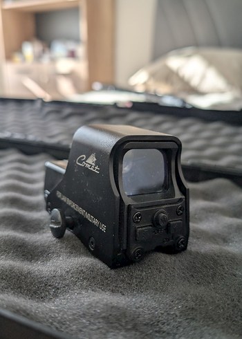 Siyah Kompakt Holografik Nişangah Airsoft
