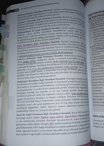 Beden Renk Ruh Sağlığı ve Hastalıklarında Temel Hemşirelik Bakımi