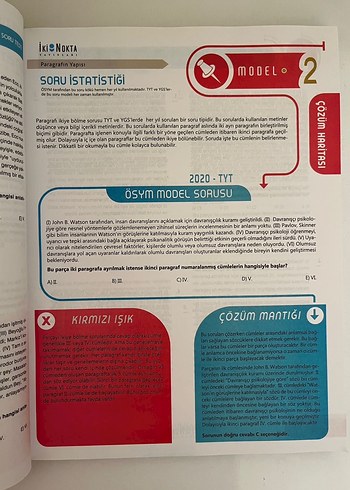 Paragraf Soru Bankası İki Nokta