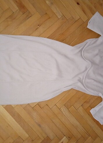 xs Beden beyaz Renk hm elbise 