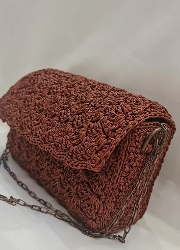 Diğer Kağıt ip clutch çanta