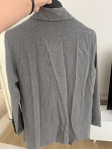 m Beden Düğmesiz blazer